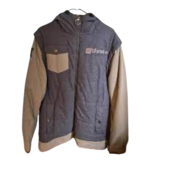 3CS The Resistance Waterproof Snowboard Jacket Size Large - Picture 1 of 8